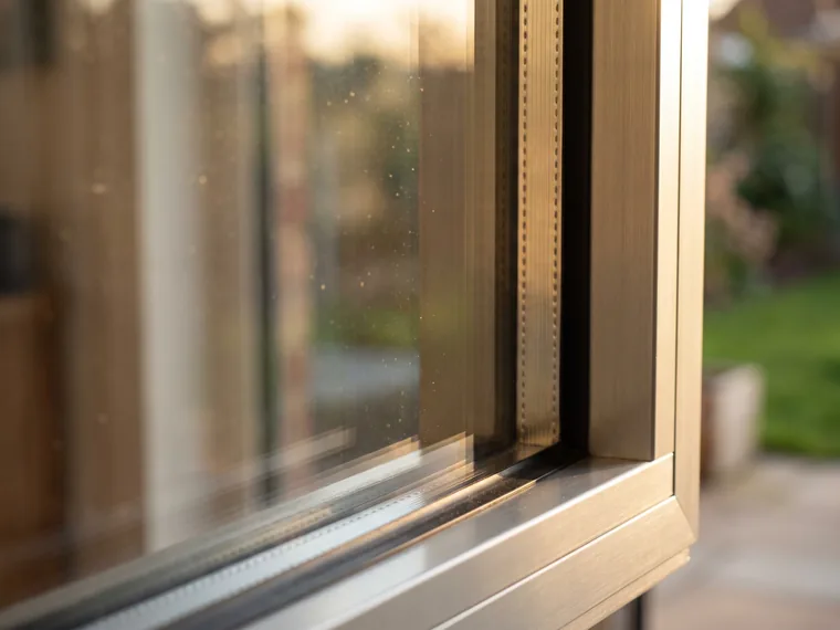 Energy-efficient dual-pane vinyl window