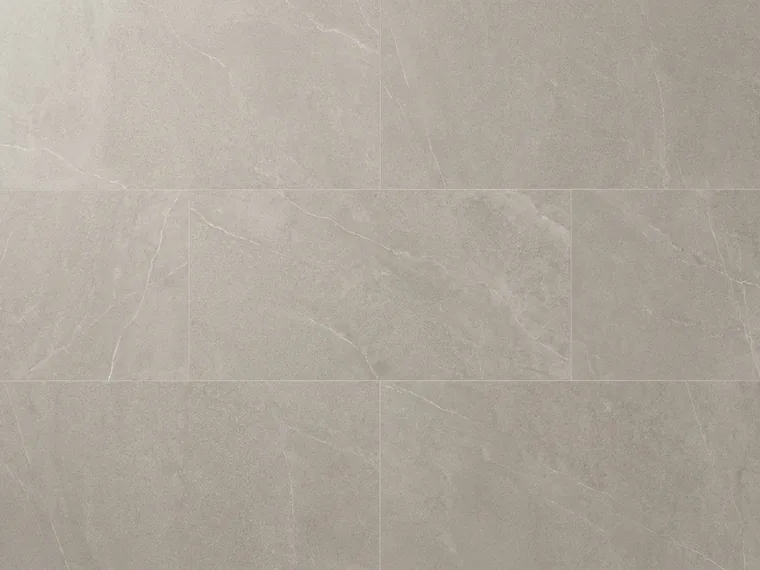 Large-format porcelain floor tile